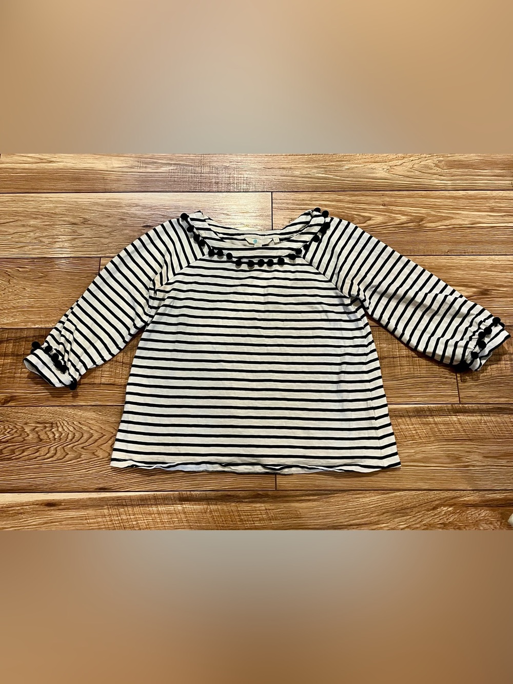 Boden “Rosemary” Jersey Breton Stripe Top
